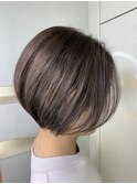 丸みショート