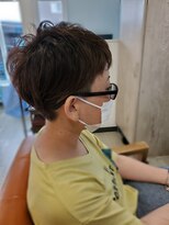 アラワラブルー(arrawarra blue)&nbsp;刈り上げマッシュスタイル/20代/30代/40代/50代/倉敷　南町