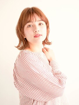 ジュール サウス 新宿南口(Joule South) 顔型別ヘアスタイル特集/マロンベージュ/Aラインボブ/新宿