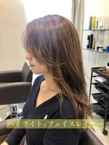 ケードット(K.)&nbsp;フェイスレイヤー×細めハイライト