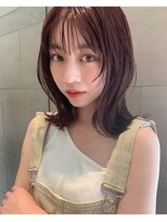 スリーバイキープ 尾山台(THREE by KEEP)&nbsp;【THREEbyKEEP、尾山台】外ハネくびれレイヤースタイル×透明感