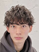 フィフス 原宿(fifth) ツイストスパイラルパーマメンズ刈り上げマッシュツーブロック