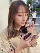 マージュ ギンザ(marju GINZA)&nbsp;前髪パーマと秋のオリーブインナーカラー