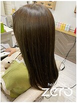 ヘアメイクゼロ 坂戸駅前店(hairmake zero)&nbsp;オリーブカラー　艶トリートメント