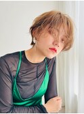 ACE 横浜　ゆるふわショート×ベージュカラー