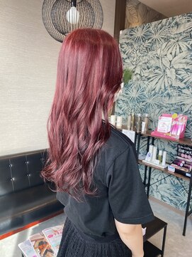 カミビトプラス 香芝店(KamiBito +plus) チェリーカラー