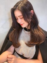 シェール(cher) 韓国風★小顔レイヤー&水トリートメント【cher西宮北口：MAYA】