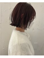 カウチ 板橋本町店(kauti)&nbsp;ピンクベージュ×切りっぱなしボブ