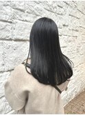 ナチュラルロブヘア/艶髪透明感地毛風カラー
