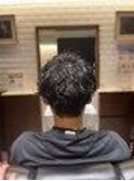 緩めスパイラル/短髪パーマ/マッシュヘアー【銀座】