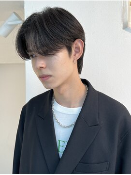 ゼストプール(ZEST POOL) ニュアンスパーマ センターパート