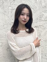 ロンド ストラーダ 心斎橋(Lond strada)&nbsp;マチルダボブ×ピンクベージュ×美髪［髪質改善/縮毛矯正］