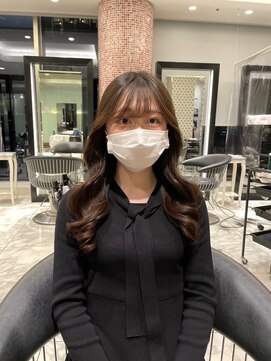 アミー 銀座(Ammy) #コテ巻き風パーマ #パーマロング#韓国風パーマ#デジタルパーマ