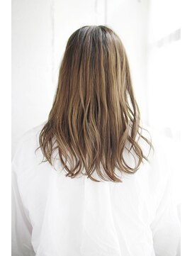 シュシュット(chouchoute) 韓国ボブレイヤーロンググレーベージュ黒髪質改善前髪パーマ/045