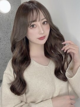 エリーツ 表参道(elyts) ミルキーブラウン×シールエクステ　韓国ヘア　ワンホン　表参道