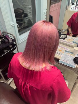 ワンズクロエ 原宿店(ONE's Chloe) 黒髪/前髪パーマ/グレーベージュ/レイヤーロング/インナーカラー