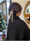 ふわふわツインアレンジ