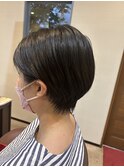 似合わせ◇タイトな耳掛けショートヘア