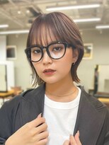 ミィ 表参道(mee.)&nbsp;切りっぱなしボブ/エアリーロング/美髪/ピンクブラウン/表参道