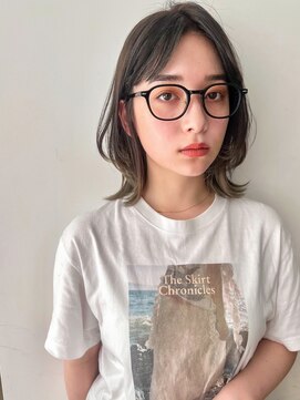 ラフ フロム ガーデン(Laf from GARDEN) くびれ/ミディ/美髪のススメ/韓国風/切りっぱなしボブ