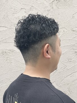 モップアップ(Mop up) ベリーショート×パーマ