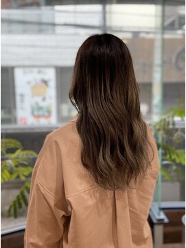 ルーツホーム(Roots Home) バレイヤージュ×ミルクティーベージュ