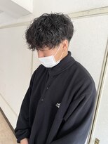 アイズ 海老名(AIZU) 波巻き風パーマ スパイラルパーマ マッシュ 波巻きスパイラル