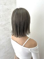 シエル 立川店(CIEL)&nbsp;【CIEL×久光】シルバーベージュ×外ハネボブ