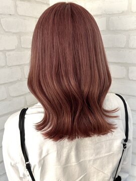 ルノン(LUNON) ピンクベージュ/ハイトーンカラー/ブリーチカラー