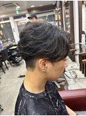 フェザーショート【メンズカットメンズパーマメンズハイライト】