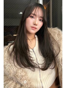 ランズ(LANDS) レイヤーカット 【韓国ヘア 大阪 梅田】