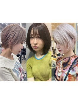〈堺東〉ショートヘアは似合わないと思っている方はお任せ！一味違うデザインカットでファッショナブルに♪