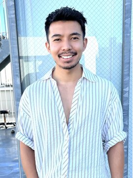 ワースホワイル(WORTH WHILE) 外国人風パーマウルフカルマパーマベリーショートダークアッシュ