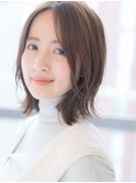 大人可愛い30代40代50代結べる長さ似合わせ小顔ミディアム