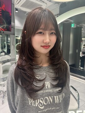 レディアル 渋谷(REDEAL) 韓国ヘア/ブリーチ/暖色カラー/ワンホン【レイヤー/渋谷】