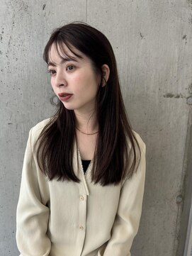 バロンフェム(baLon.fem) ブリーチ無し/透明感たっぷりブラウン