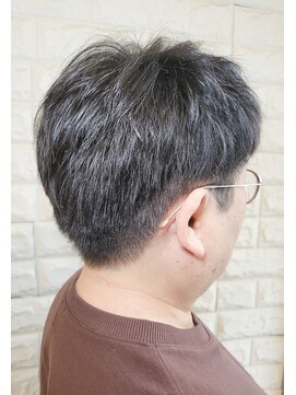 松本平太郎美容室 国立店 ツーブロックベリーショート×炭酸スパ