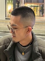 ヒロ銀座 バーバーショップ 札幌本店(HIRO GINZA BARBER SHOP)&nbsp;坊主フェード