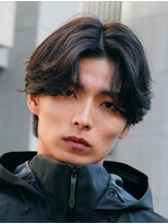 レタッチ バイ フィフス 天神大名(RETOUCH by fifth)&nbsp;福岡天神メンズフェザーパーマフェザーショートスパイラルパーマ