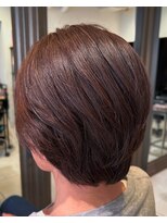 ヘアーサロン デ フォーエバークレール(hairsalon de Forever clair)&nbsp;40代50代60代◎骨格に合わせふんわりシルエットショートボブ