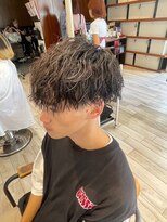 クラップス 横須賀中央店(CLAPS) 横須賀センターパートツイストパーマ緩めシャドウパーマフェード