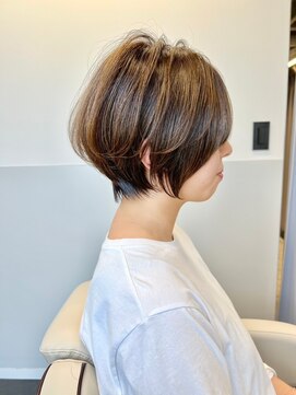 アルトル 池袋2nd(altru) ◇大人可愛い20代30代40代50代前下がりショートボブ丸みショート