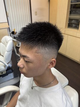 マモル(MAMORU) ベリーショートスキンフェード