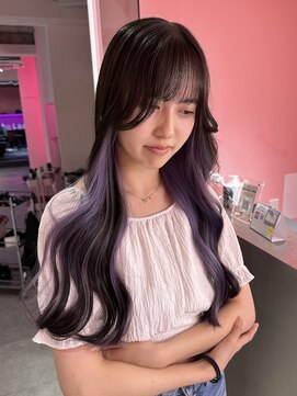 ダズリングディア(Dazzling Deer) パープル／インナーカラー／デザインカラー