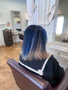 エクファ ヘア リゾート 大津 瀬田店(ex-fa hair resort) ミディアムヘア/暗めカラー/グランマッシュ/大津/瀬田