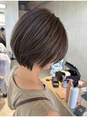 ブリーチ無し・ショート・ボブ・髪質改善【豊見城】