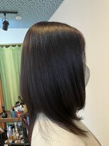 美容室ひろ カット+お白髪活かしぼかしカラー+ケアトリートメント