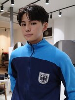 アンド グラフ(& Graph.) メンズカット/フェザーパーマ