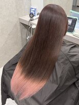 いろあそび 町田&nbsp;グラデーション/ホワイトピンク×ピンクブラウン