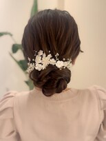 アットティー 金沢八景(at tee...)&nbsp;和洋装でも合うローシニヨン＊°